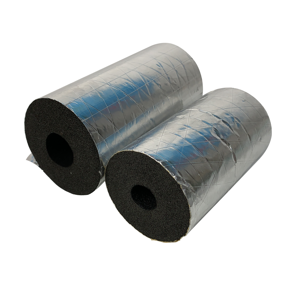 soundproofing rubber foam pipe tubes split air conditioners plastic tube sponge for air conditioning with low cost