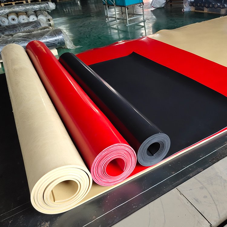 Natural rubber sheet roll high tensile strength pure gum rubber sheet