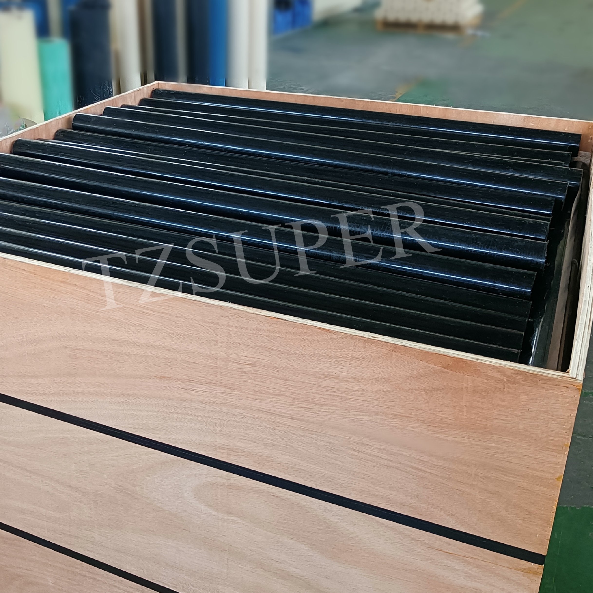 Factory Price Pure Material Black Color MC Cast Nylon Rod Round Bar