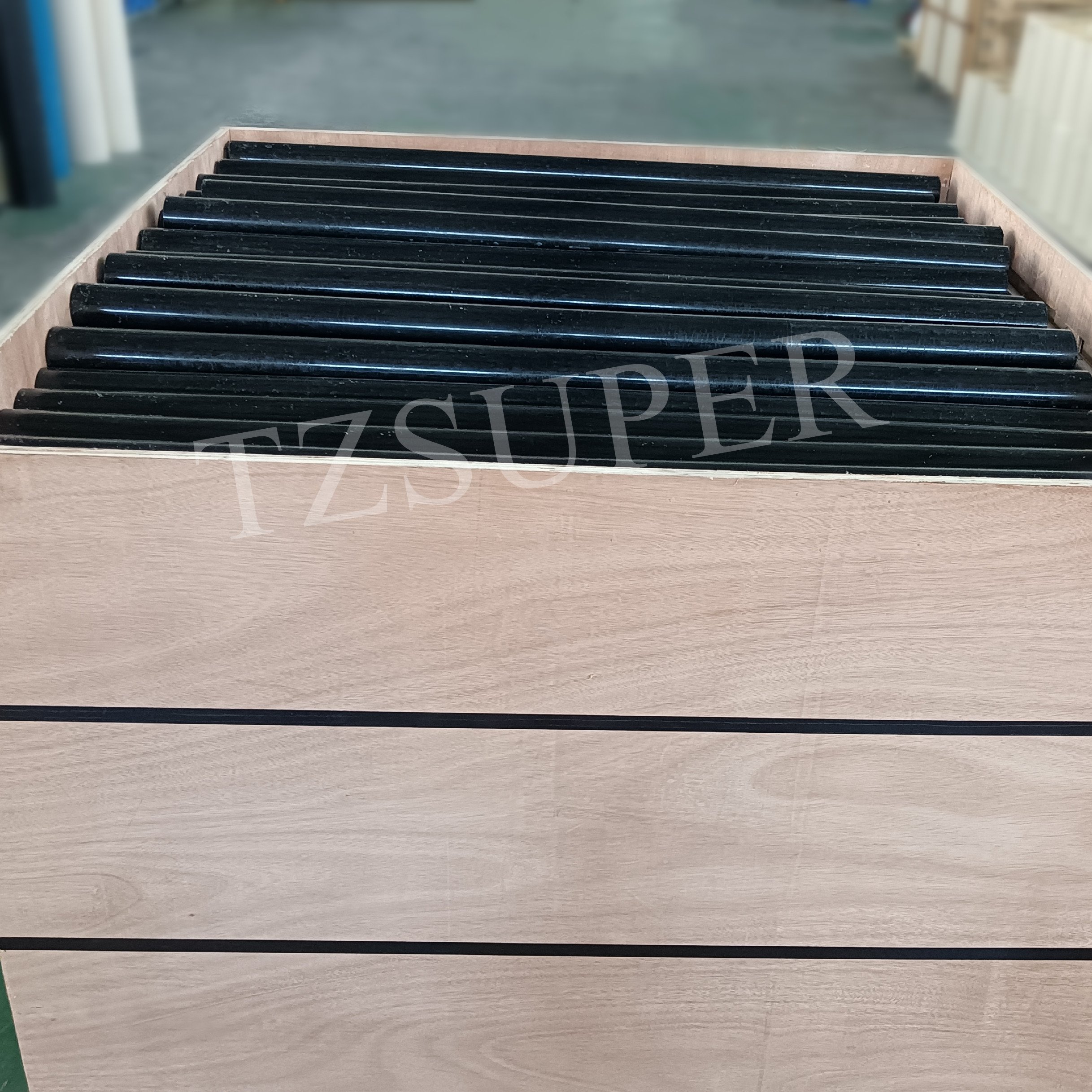 Factory Price Pure Material Black Color MC Cast Nylon Rod Round Bar