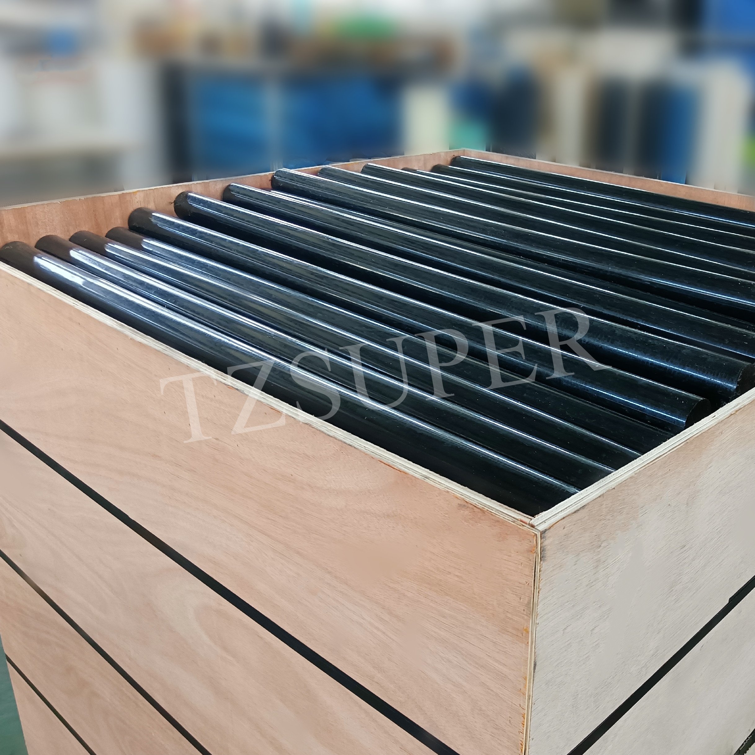 Factory Price Pure Material Black Color MC Cast Nylon Rod Round Bar