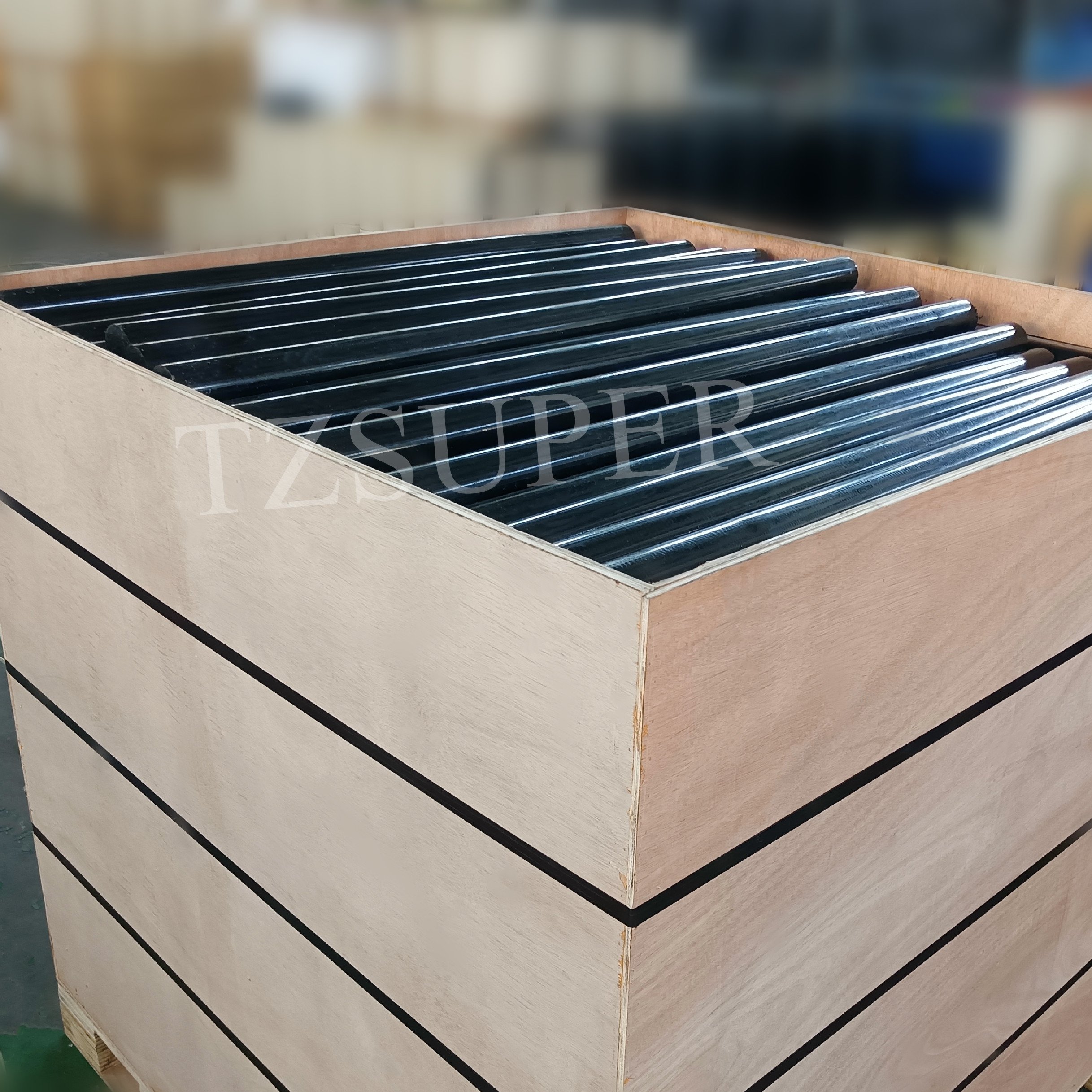 Factory Price Pure Material Black Color MC Cast Nylon Rod Round Bar