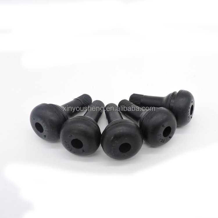 TR415 Natural Rubber Tubeless Snap-In Tire Valve Tire Valve Stem TUV Certified With ROHS