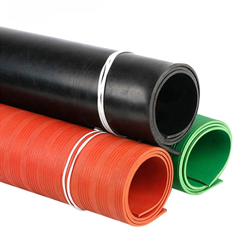 Hypalon FKM SBR NBR HNBR NR CR EPDM Silicone Rubber Sheet