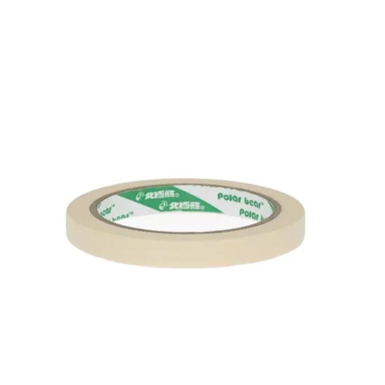 white yellow beige colored custom floor washi paper printed automotive adhesive jumbo masking tape floor masking tape