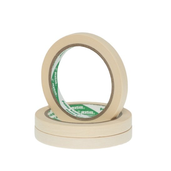 white yellow beige colored custom floor washi paper printed automotive adhesive jumbo masking tape floor masking tape
