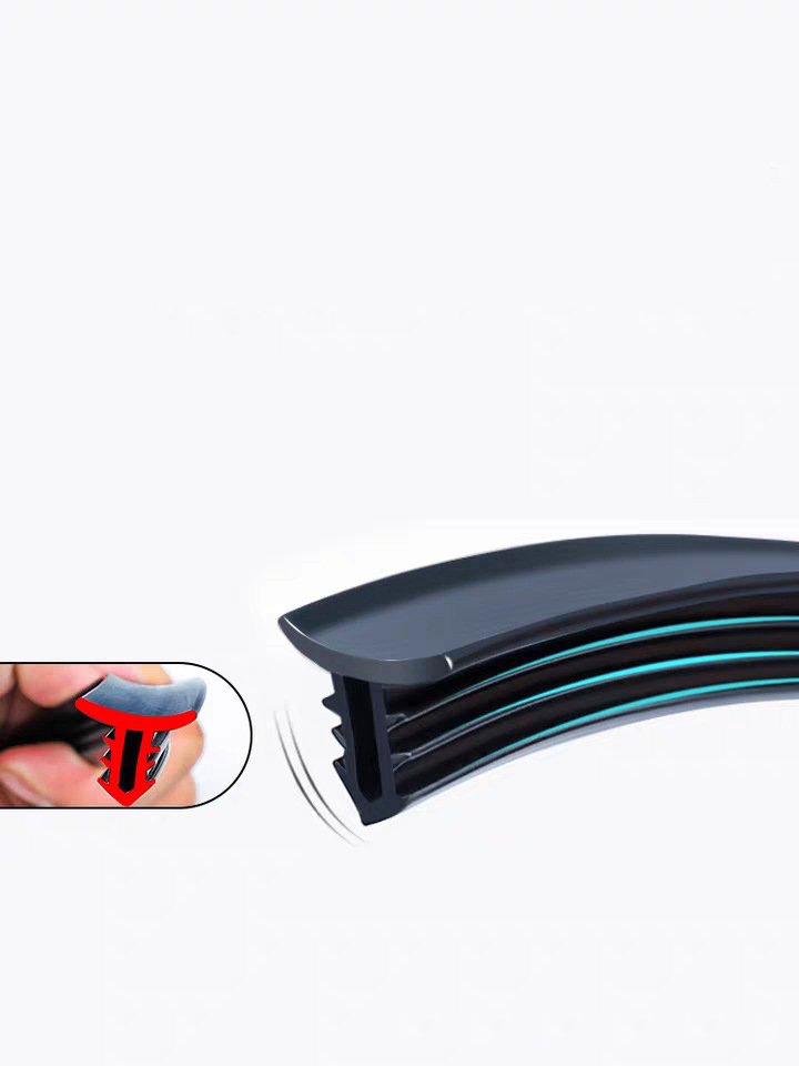 Self Adhesive Automotive Rubber Seal Strip Weatherstrip For Car Window Door Edge