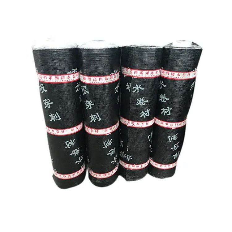 China Made Non Asphalt Base SBS Bitumen PE PVC High Polymer Waterproofing Engineering Membrane Roll Sheet Coiled Production Line