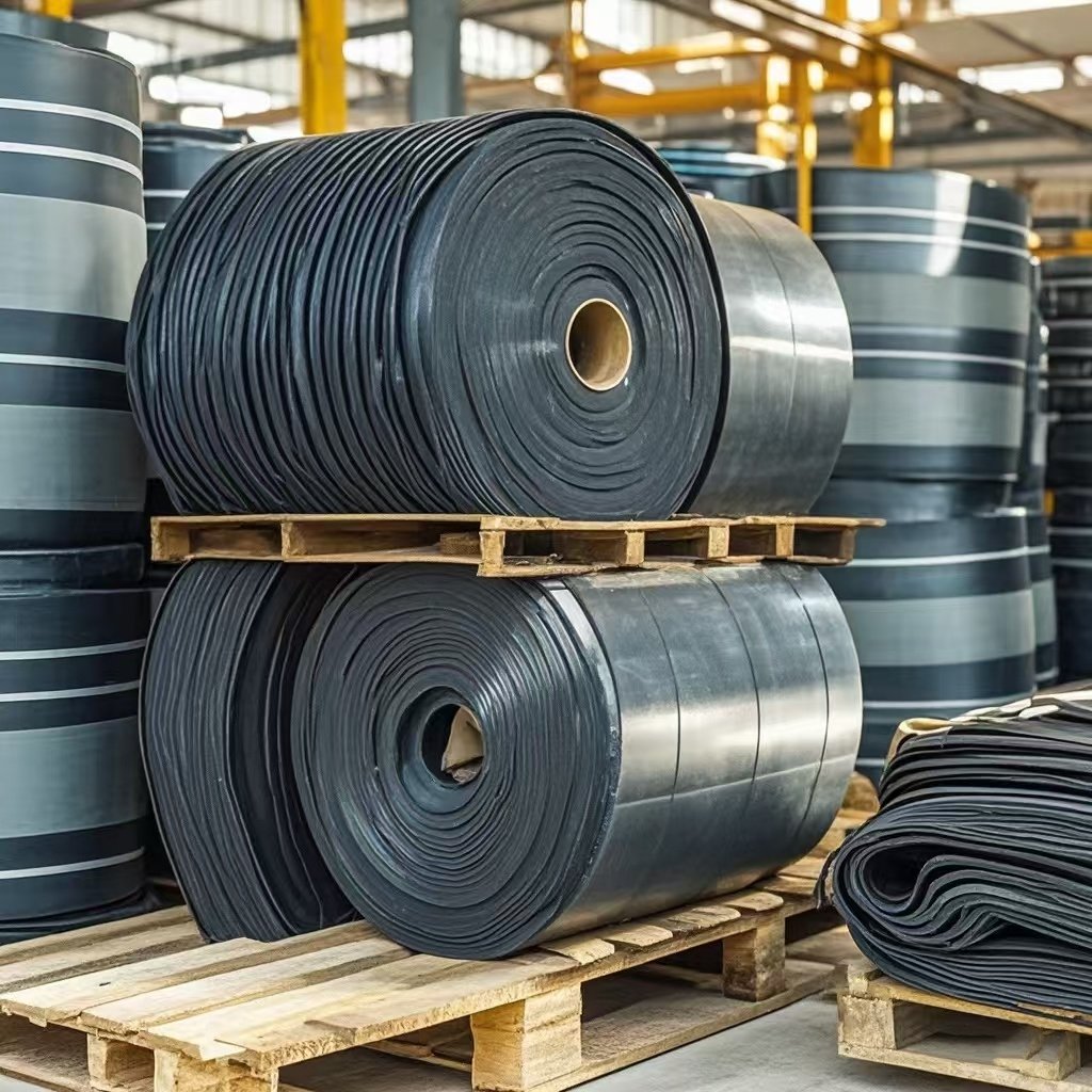 custom fine ribbed rubber matting rolls for Walkway, hallway, ground, sport areas, loading areas
