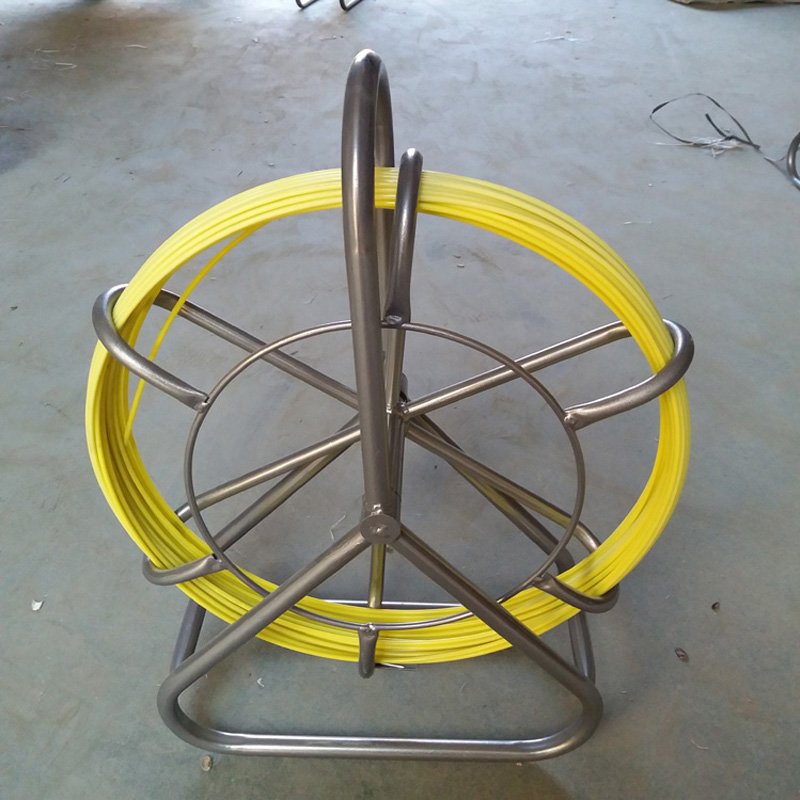Electric Cable Duct Rodders Fiberglass Wire Cable Snake Electric Reel Running Rod Duct Rodder