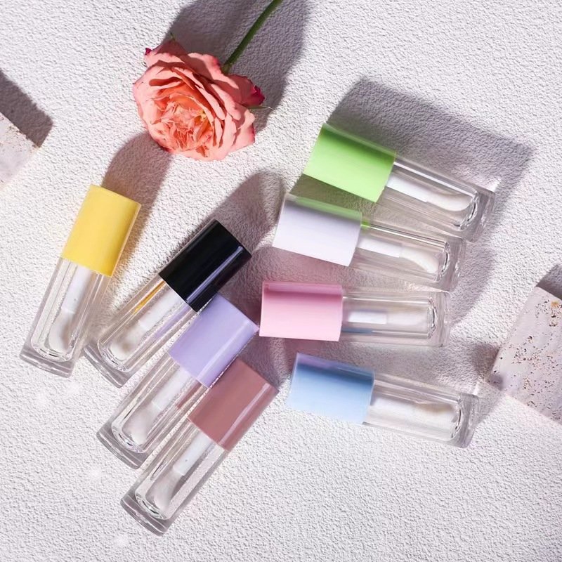 Large capacity 6.5ml custom logo Large brush rod Large stick lip gloss tube lip oil Big wand lip gloss tube