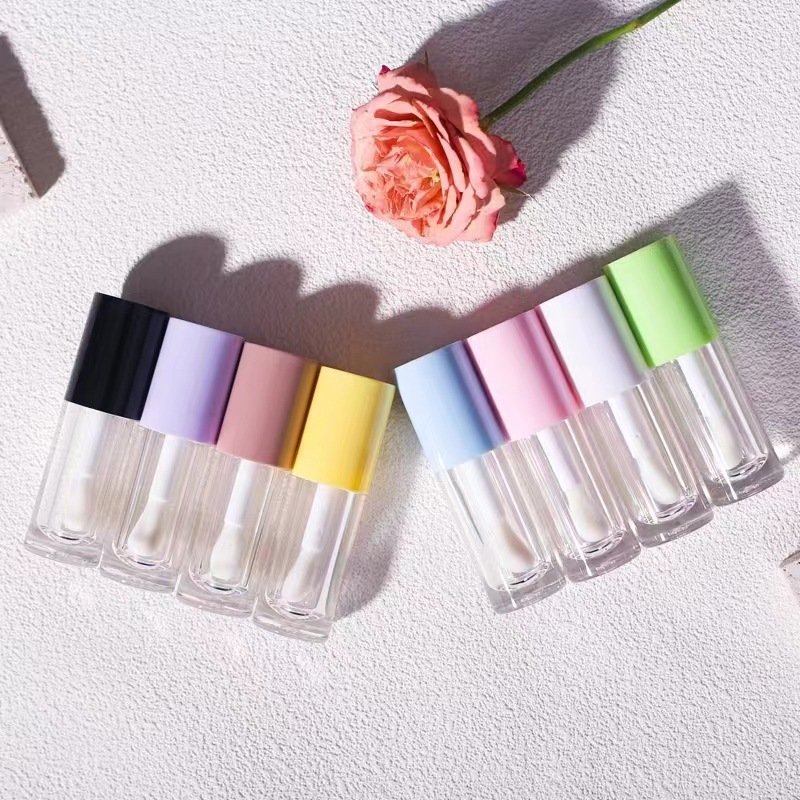 Large capacity 6.5ml custom logo Large brush rod Large stick lip gloss tube lip oil Big wand lip gloss tube