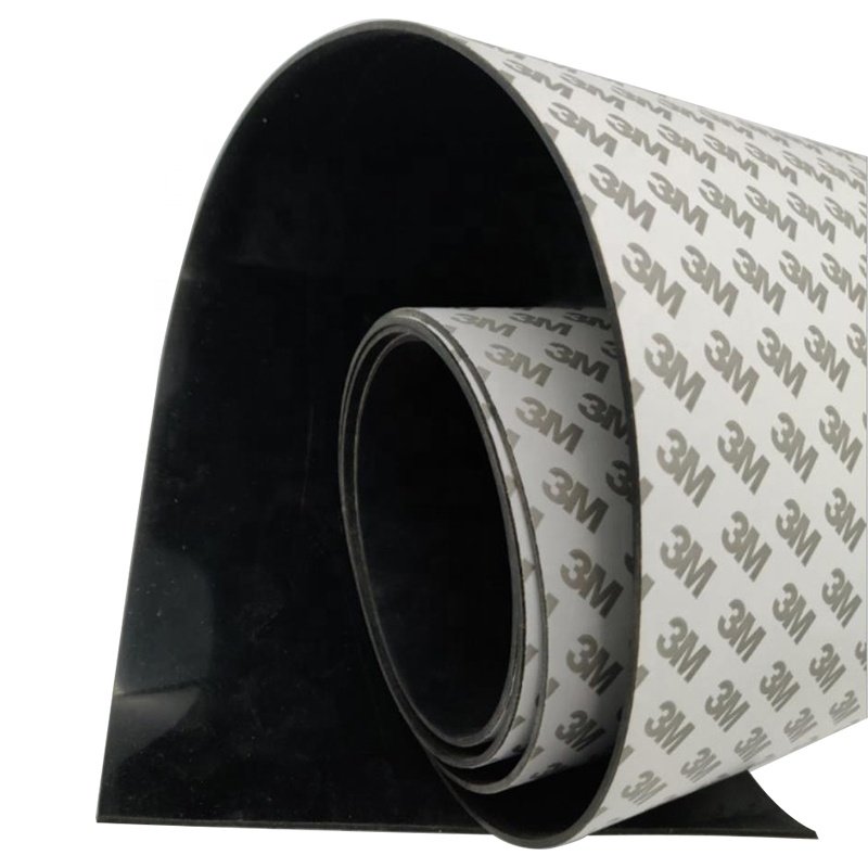 Great Elastic Custom 1mm 2mm 3mm 4mm 5mm Thick Self Adhesive Silicone Rubber Sheet