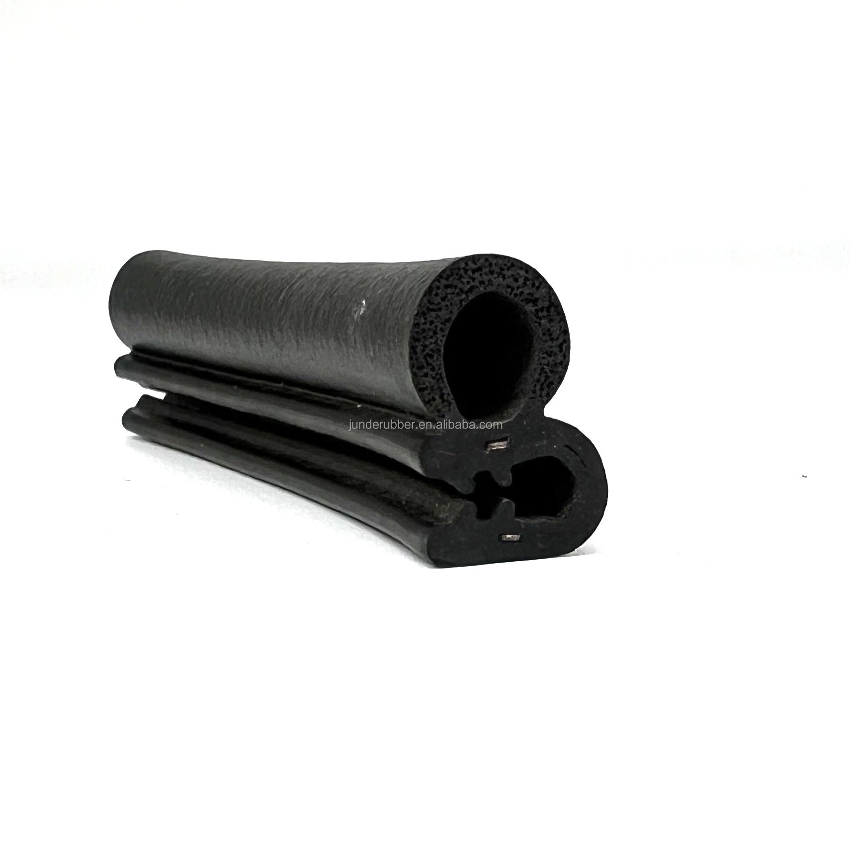 Extrusion Composite Rubber Weatherstrip Epdm Sealing Rubber Strip For Car Door And Window