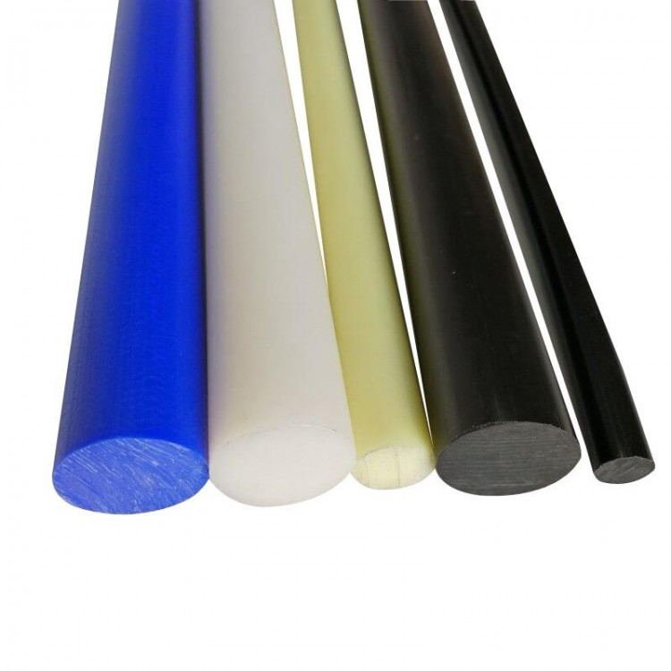 Plastic solid nylon rod