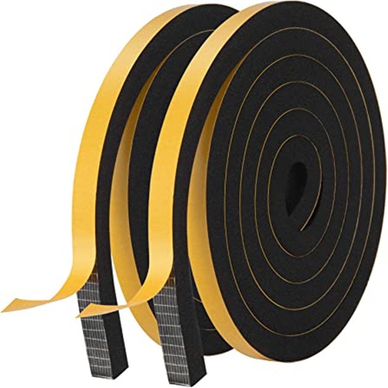 High Quantity Weatherstrip Windows Doors House Soundproofing Windproof Dustproof Stronger Stickness Foam rubber Seal Strip