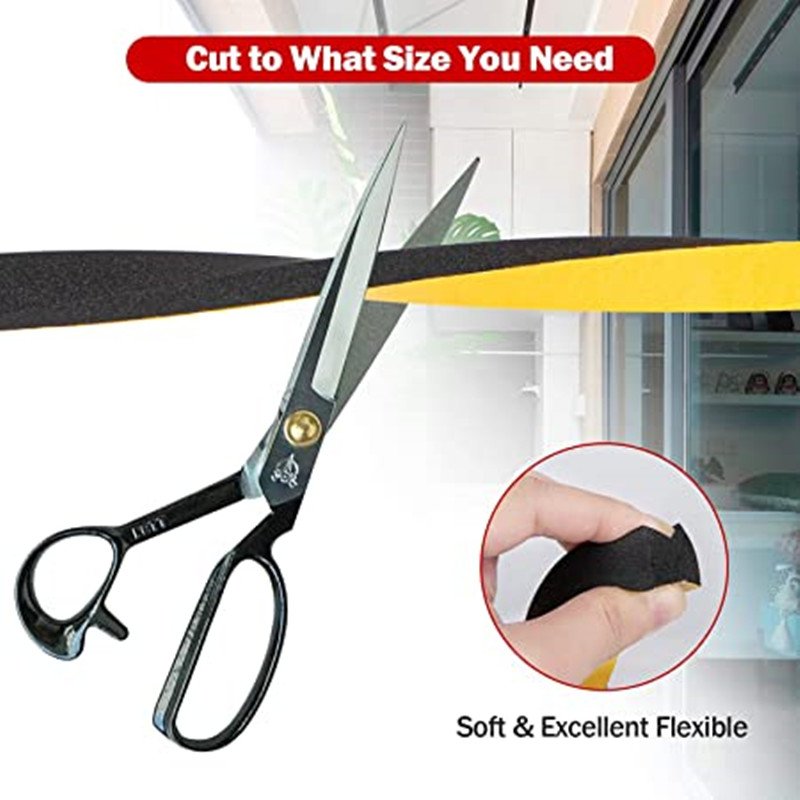 High Quantity Weatherstrip Windows Doors House Soundproofing Windproof Dustproof Stronger Stickness Foam rubber Seal Strip