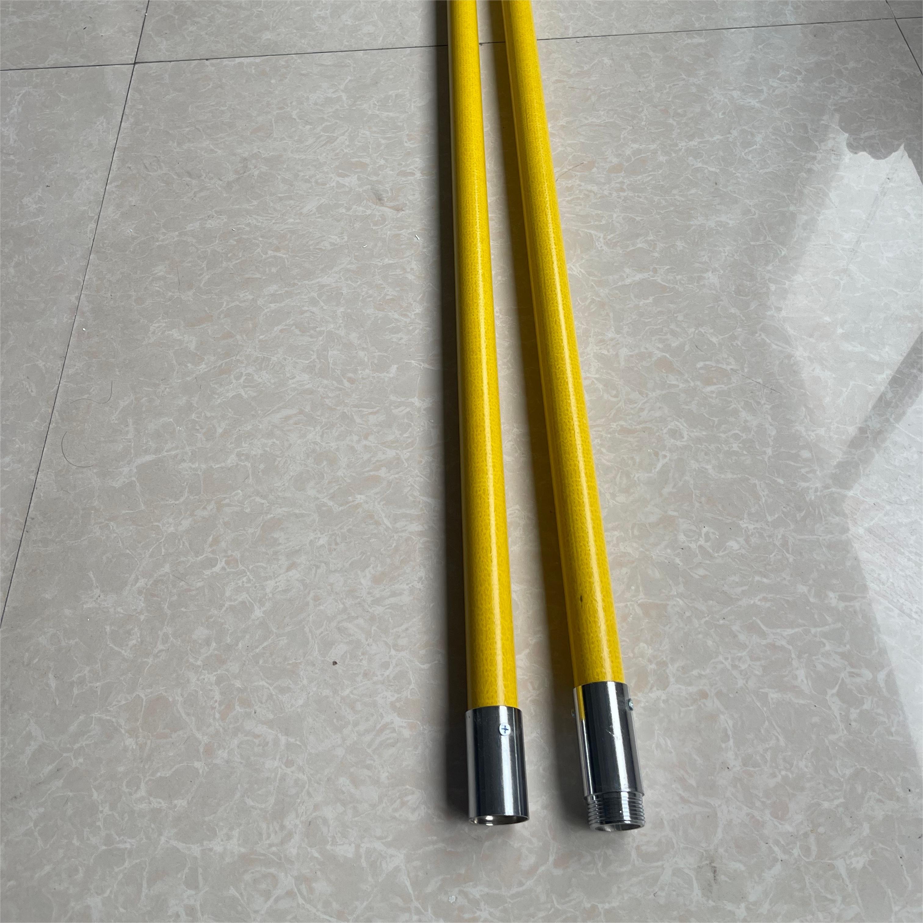 FRP Electrical Fiberglass Round Telescopic Insulated Hot Sticks Rod