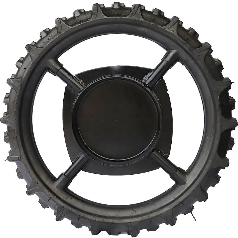 650*80mm 950*150*35 Rice transplanter Solid rubber Airless Tractor Iron Wheels Slim Tyres Boom Sprayer solid tyres