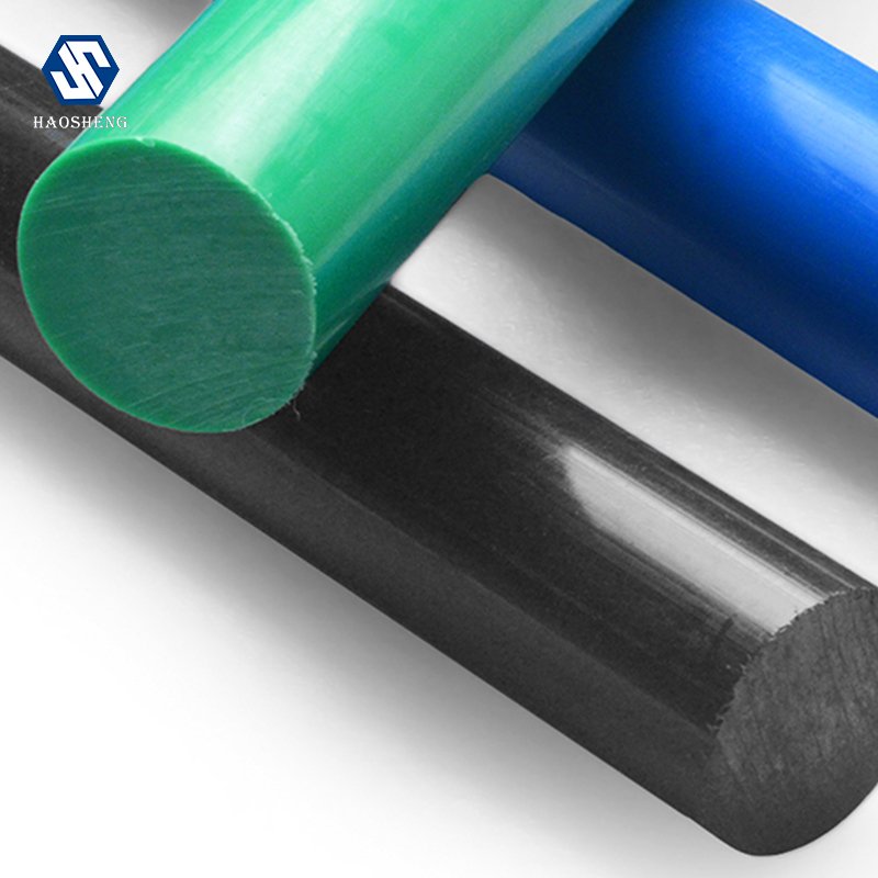 High quality cast nylon plastic pa6 plastic bar pom rod custom supplier plastic rod rods manufacture