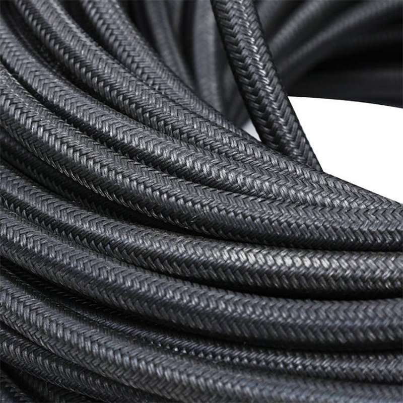 High Temperature Air Water Oil Braided Rubber Hydraulic Hose High Quality Pipe NBR EPDM Rubber Hose