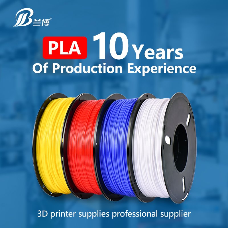 3D Printer Filament High Quality PLA/ABS/PETG/ASA/TPU/Carbon Fiber Extruded Pla Plastic Rods PLA Filament 1kg 1.75mm