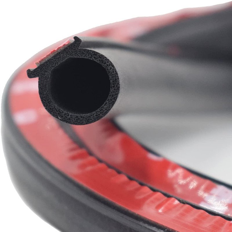 D Type Door Protector Strips Auto Door Weatherstrip Car Rubber Seal Auto Rubber Door Seals Epdm Sunroof Rubber Seal