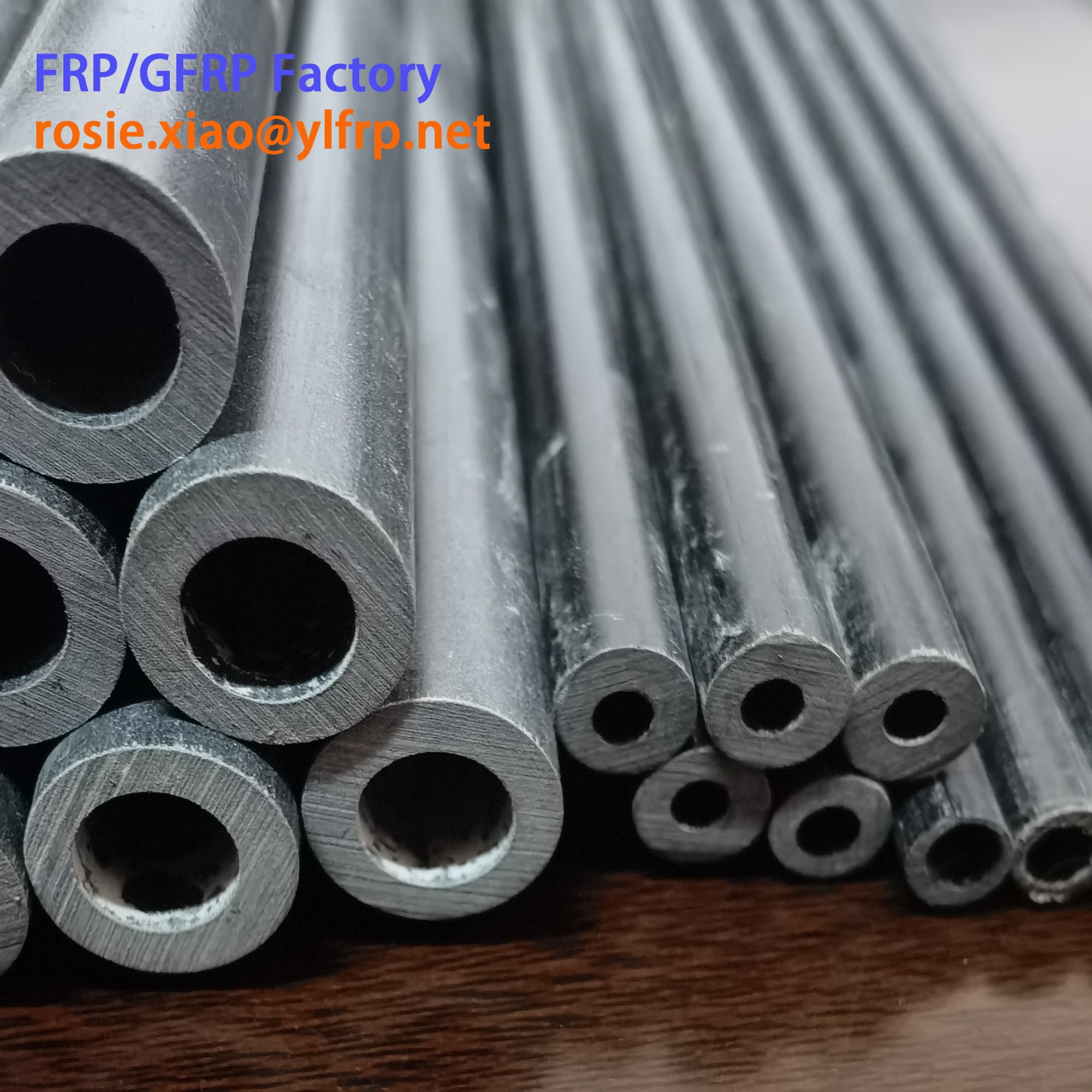 YULONG Pultruded GFRP Flexible FRP Solid Fiberglass Rods for Tree Nursery Stakes