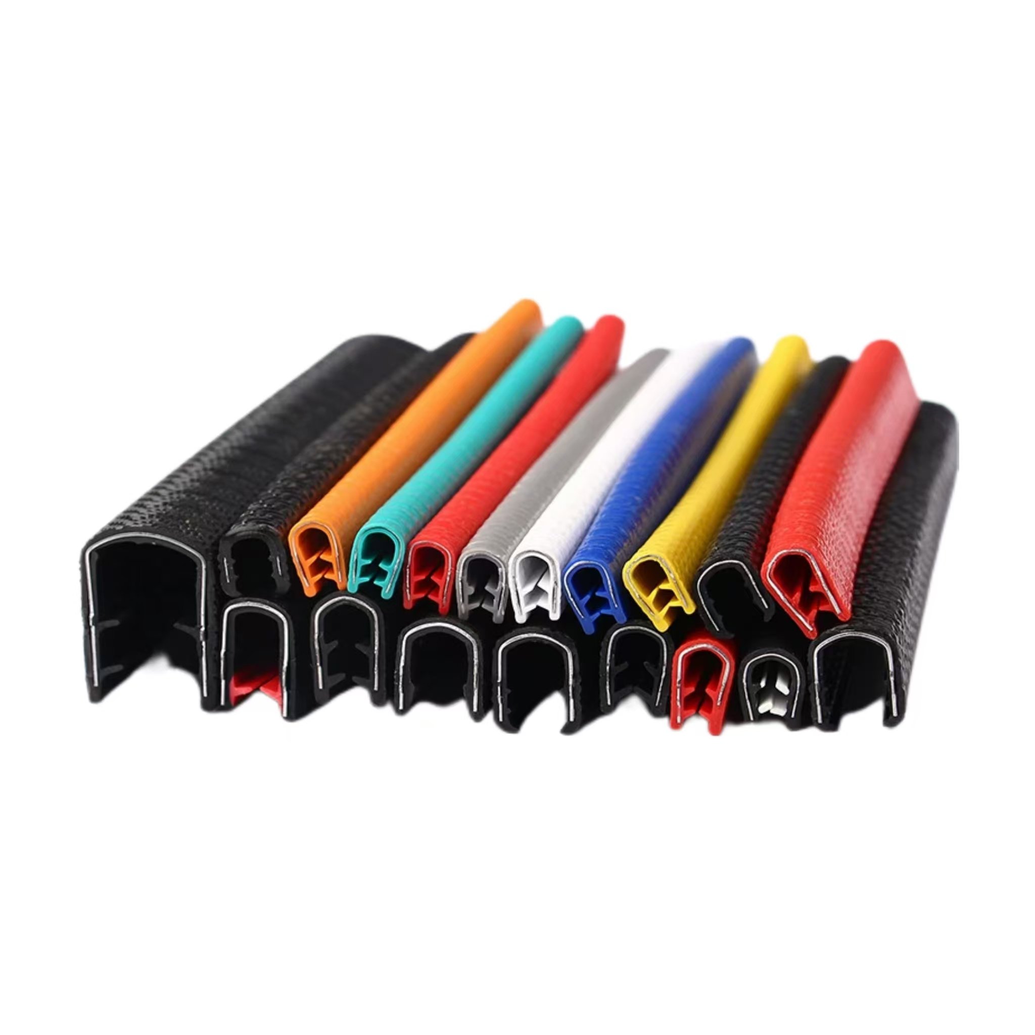 High Quality U-Shaped Edge Trim PVC Rubber Sealing Strip Custom Cutting Processing Service