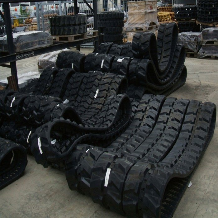 PC50 PC55 PC60 Undercarriage Rubber Track 400x72.5x74 Mini Excavator Rubber Tracks