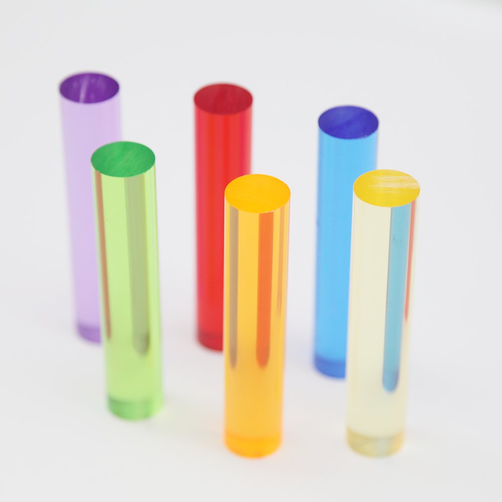 XinTao High Glossy PS Custom Size Cast Polypropylene Rod Plastic Pipe Bar Colorful Acrylic Tube