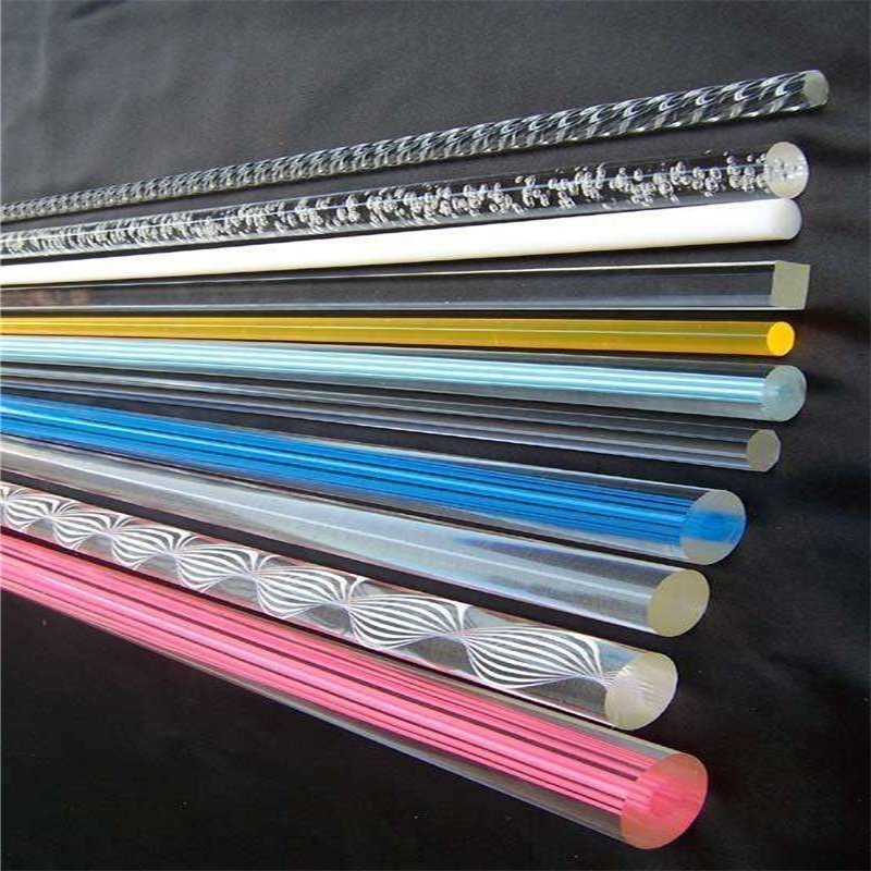 XinTao High Glossy PS Custom Size Cast Polypropylene Rod Plastic Pipe Bar Colorful Acrylic Tube