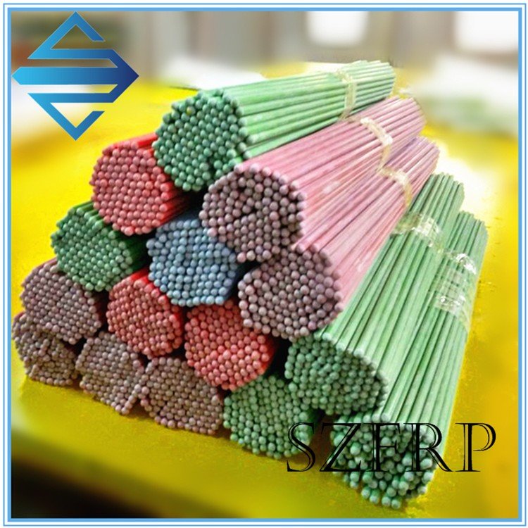 Bendable FRP plastic rod