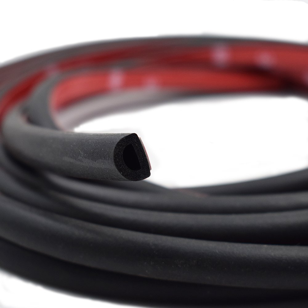 Reliable Self-Adhesive EPDM Foam Car Window Tape Waterproof Soundproof Dustproof Easy Installation EPDM rubber sealing strip