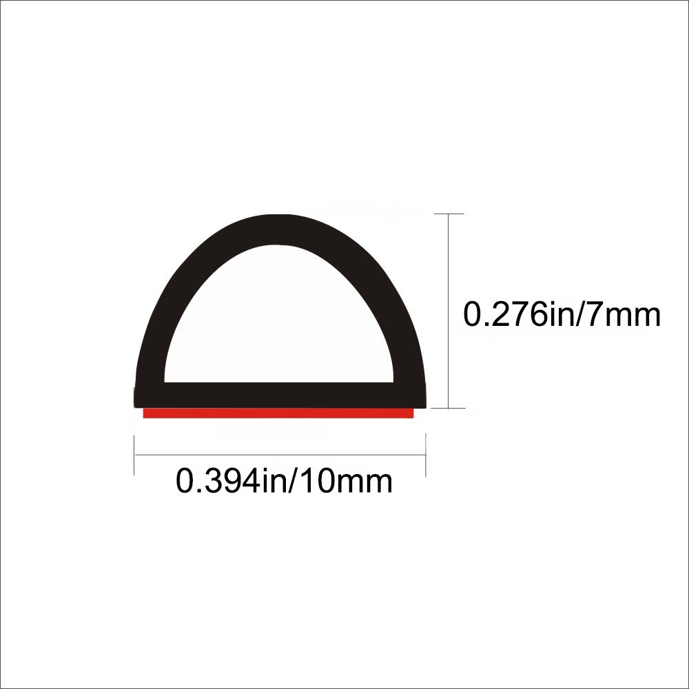 Reliable Self-Adhesive EPDM Foam Car Window Tape Waterproof Soundproof Dustproof Easy Installation EPDM rubber sealing strip