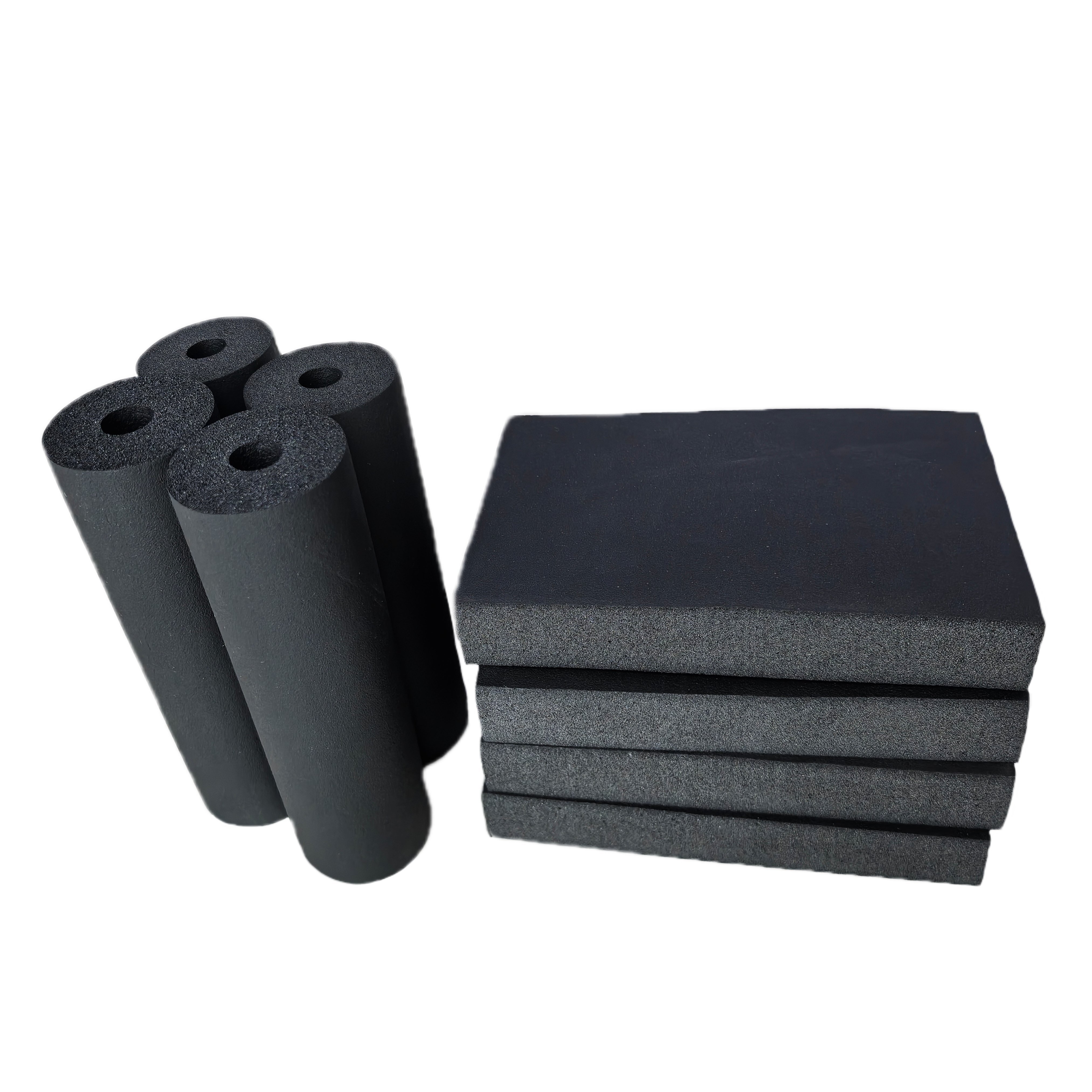 10mm Rubber Foam Neoprene Insulation Tube/pipe Sheet Thermal Insulation For Home Insulation Copper Pipe