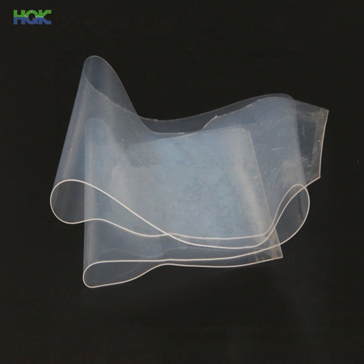 0.5mm 1mm 2mm 3mm soft touch thin food grade heat insulation resistant white transparent gel sheet rolls silicone rubber sheet