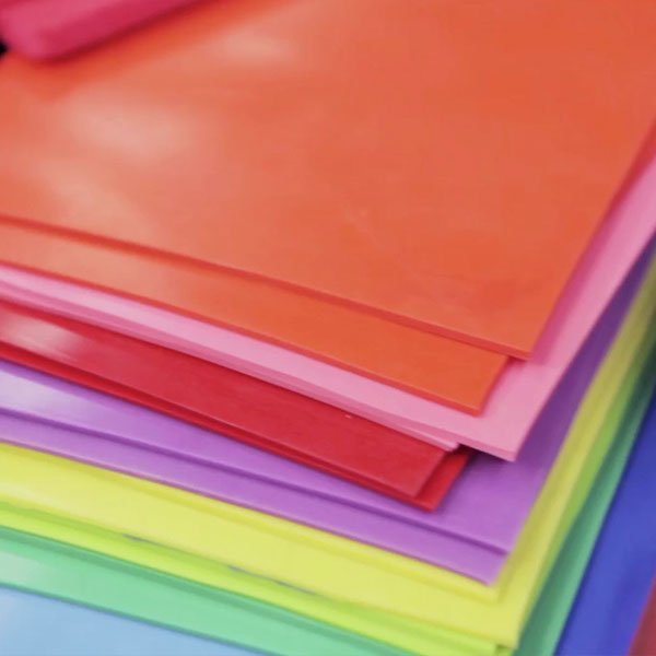 0.5 0.8 1.0 1.2 1.5 2 3 4mm Transparent High Friction Natural Epdm Silicon Rubber Sheet