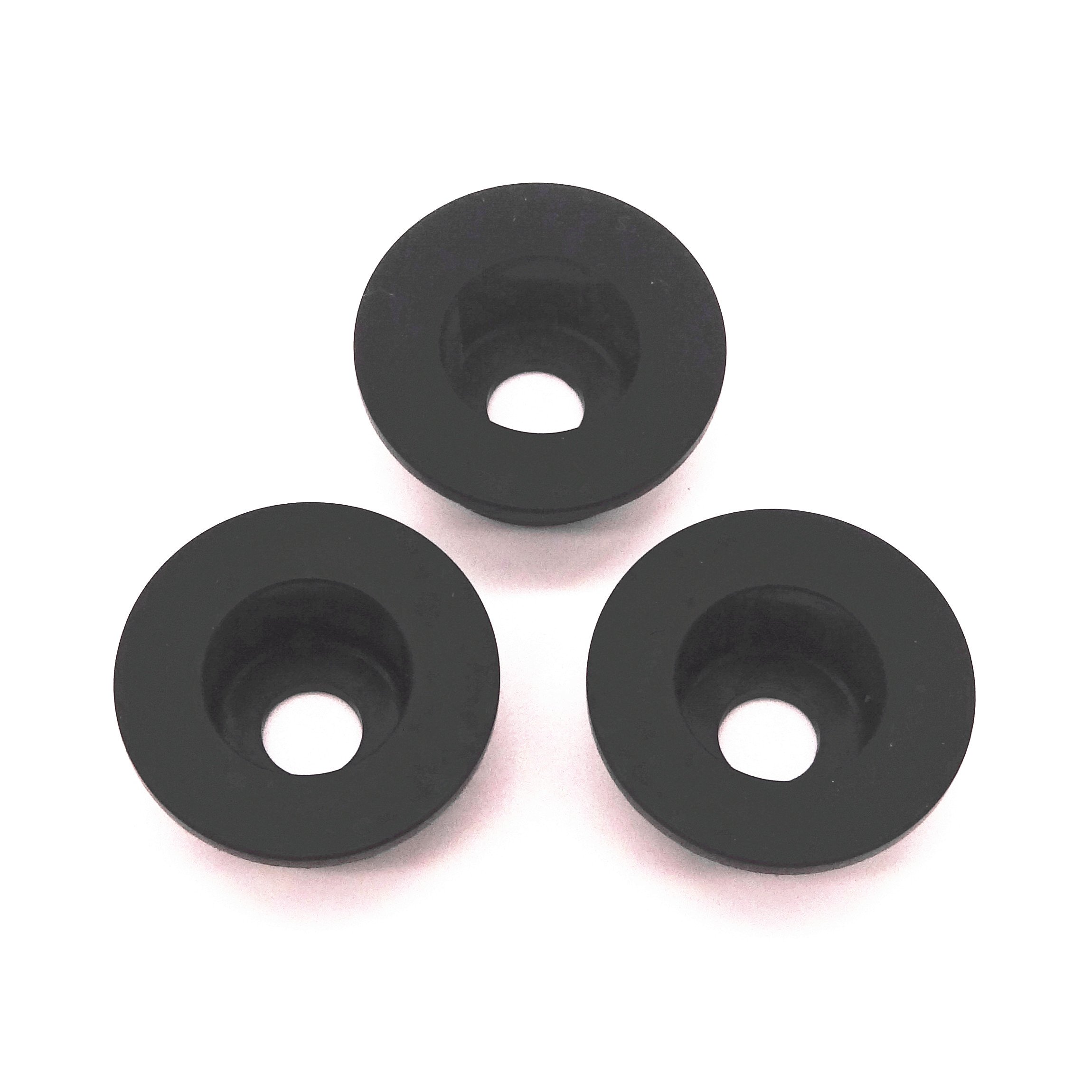 Manufacturer Custom high heat Rubber boot Black waterproof parts silicone grommets seals