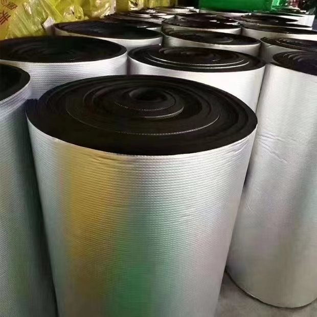 Thermal Heat Resistant Foam Aluminum Insulation Rolls Material sheet