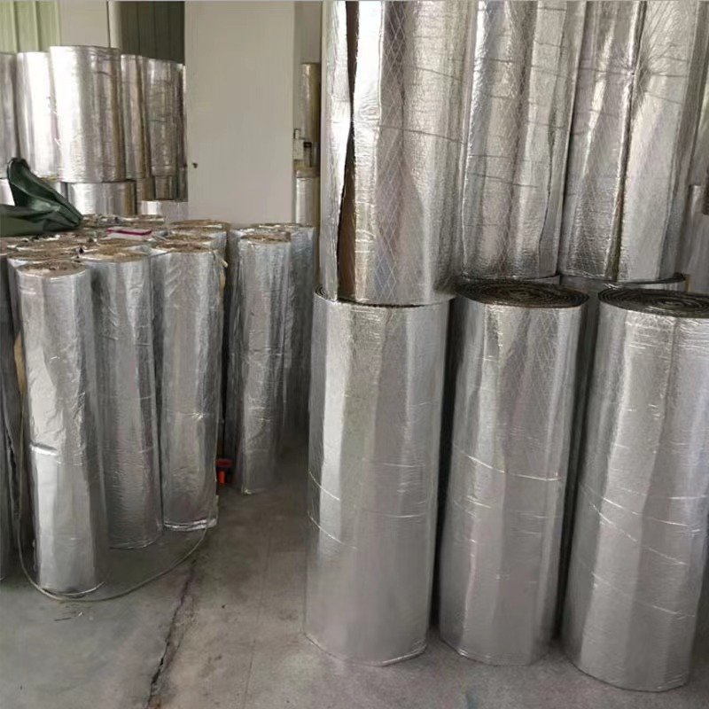 Thermal Heat Resistant Foam Aluminum Insulation Rolls Material sheet