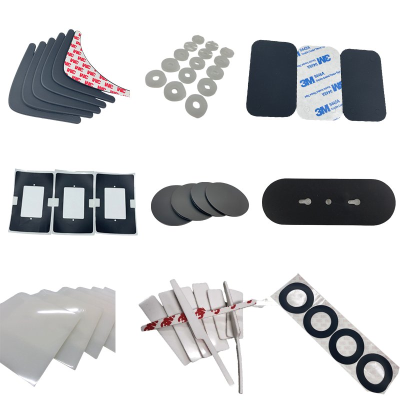 Factory punching silicone rubber sheet silicone foot stickers double-sided adhesive shockproof cushioning