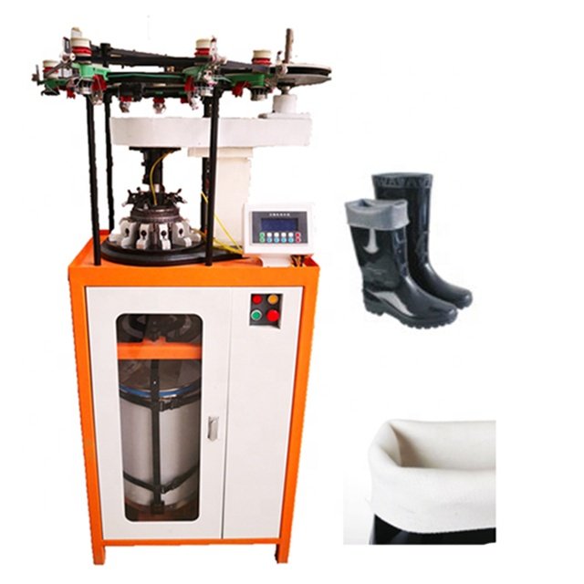 ZY330F Rubber shoe lining fabric knitting machine
