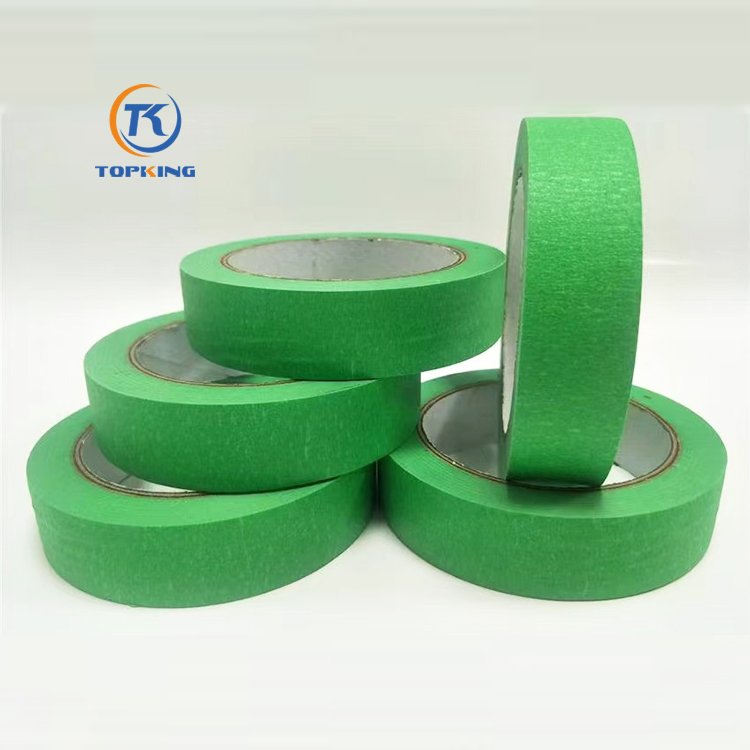 Cheap Price Automotive High Temperature Car Painter Colored Crepe Paper Masking Tape Car Painting Masking Adhesive Tape