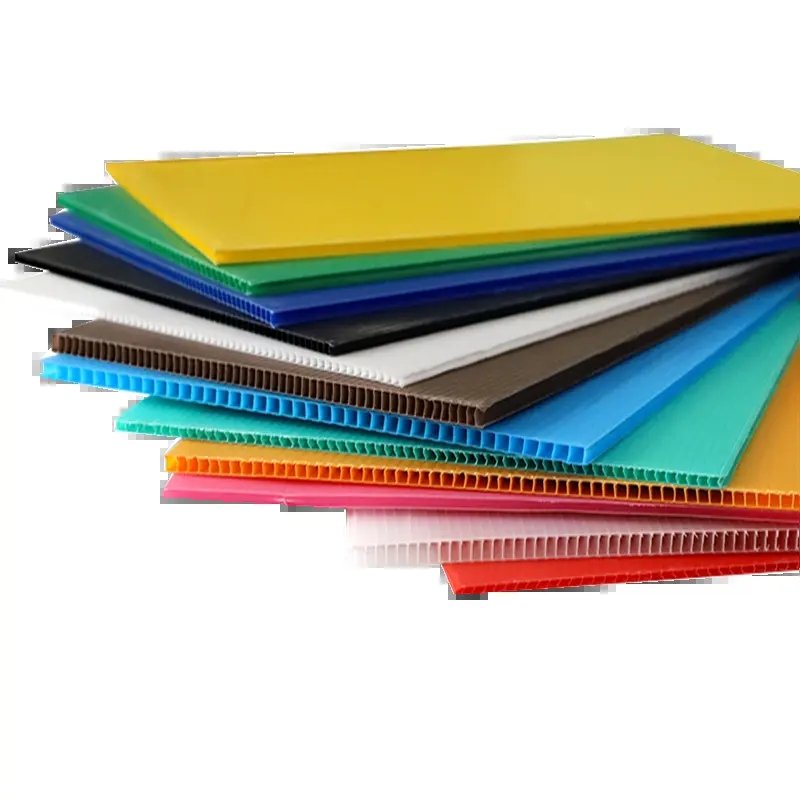 Wholesale Coroplast Sheet 4x8 Coroplast Polypropylene Sheet Corrugated Plastic Panels Corex Sheet