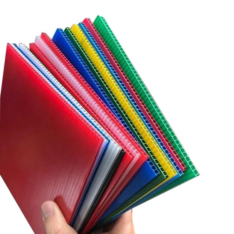 Wholesale Coroplast Sheet 4x8 Coroplast Polypropylene Sheet Corrugated Plastic Panels Corex Sheet
