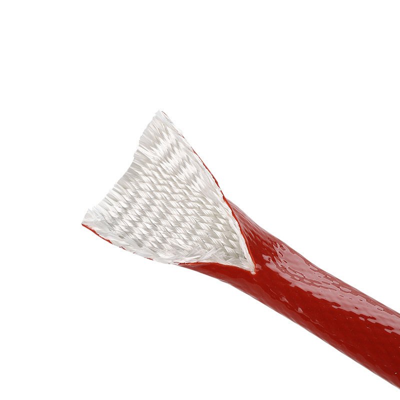Control fire protection thermal fire sleeve silicone coated fiberglass fire sleeve