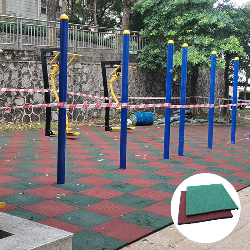Factory Supply rubber sheets Hot Sale playground safety flooring Gymnastics Training Included Customized Gym Rubber Mats