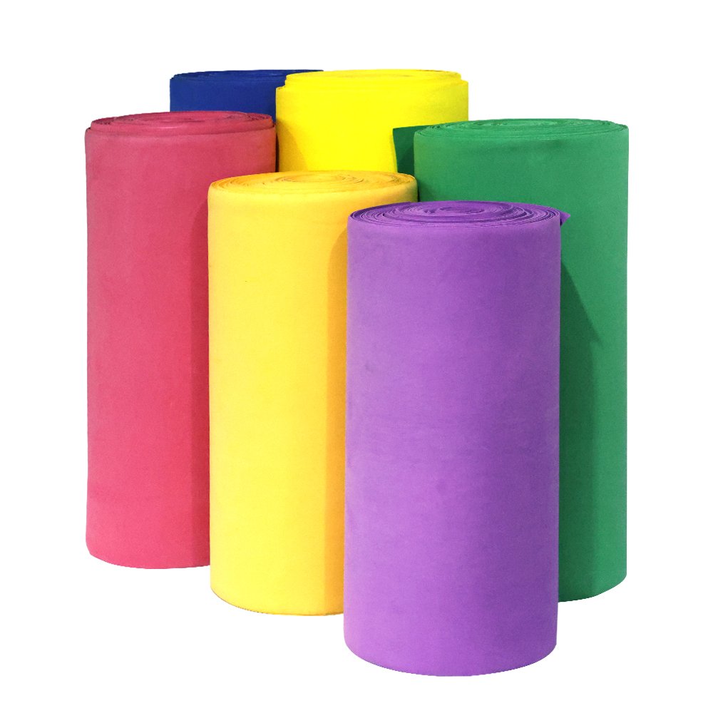 1mm 2mm 3mm 4mm Eco Friendly Cheap price EVA rubber foam sheet black white color shoe sole slippers making EVA foam roll