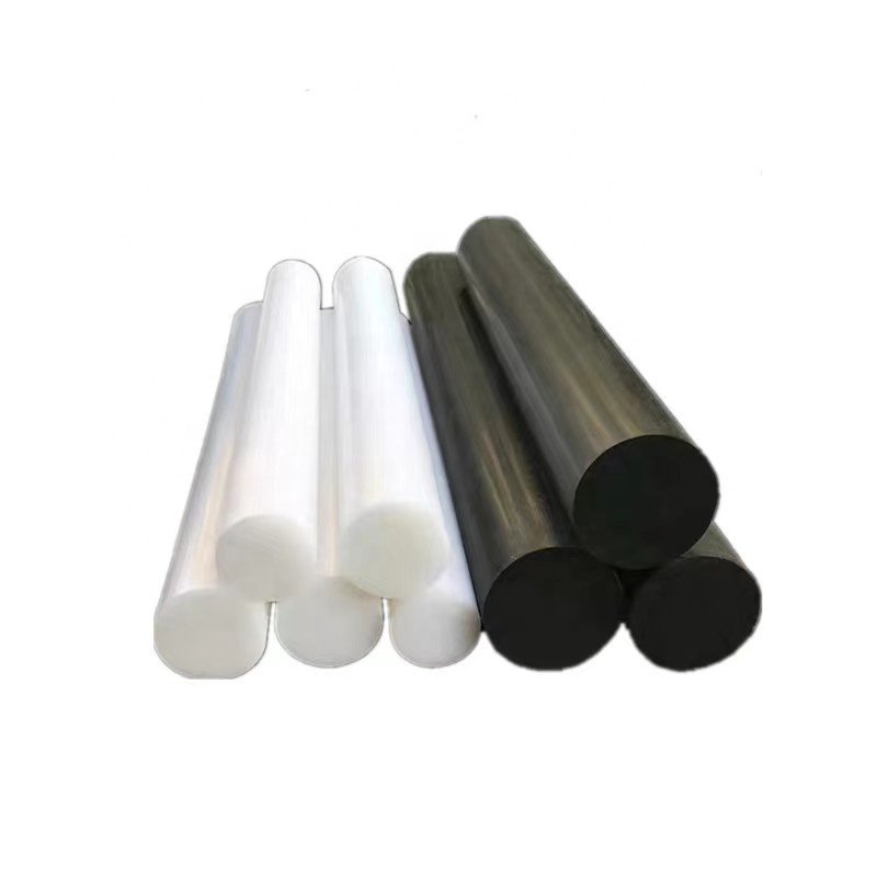 High Hardness Full Size Plastic Wear Resistance Uhmwpe Plastics Rod White Uhmwpe Plastic Bar Rod For Supply